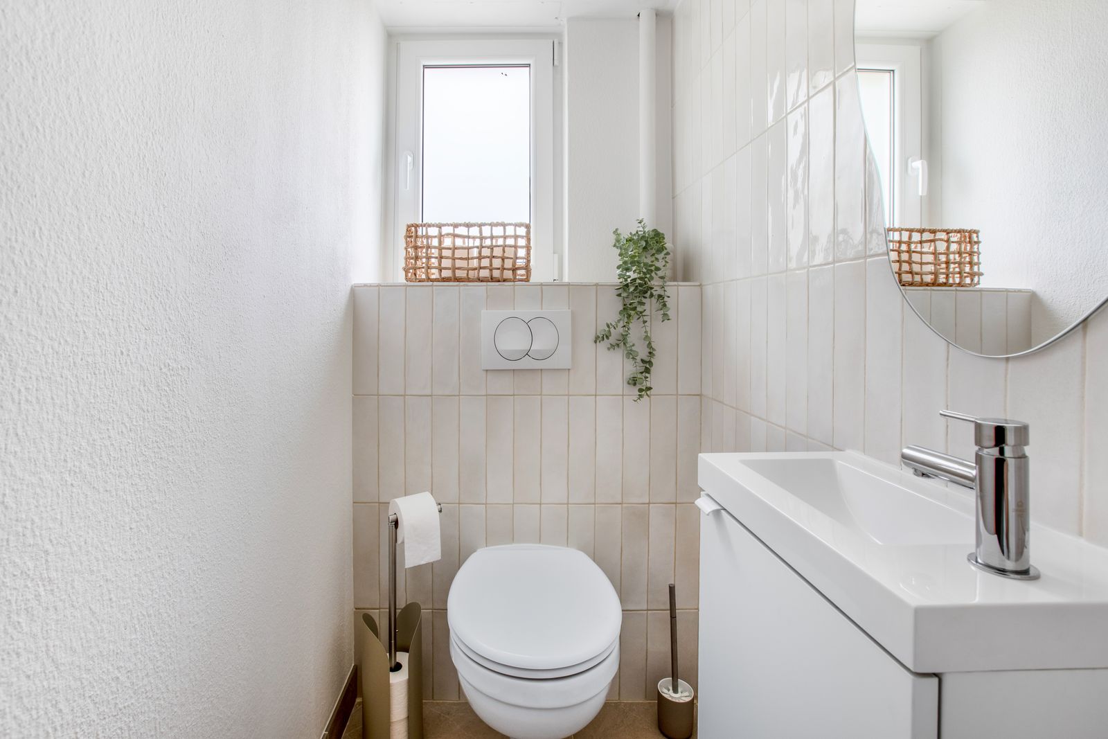 WC indépendant avec lave-mains